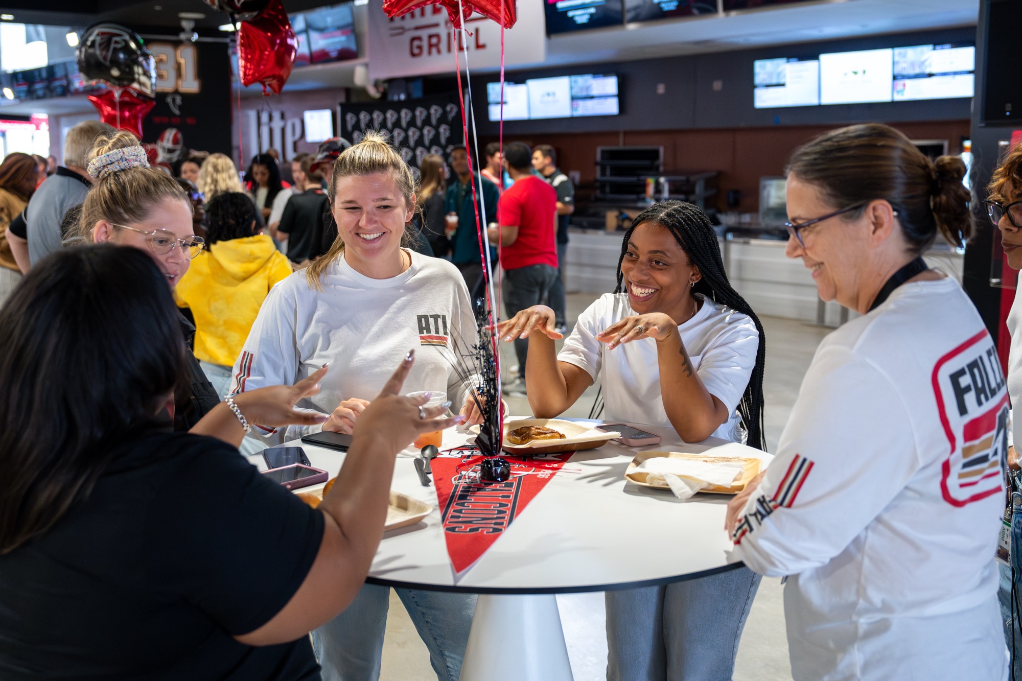 Team kickoff happy hour